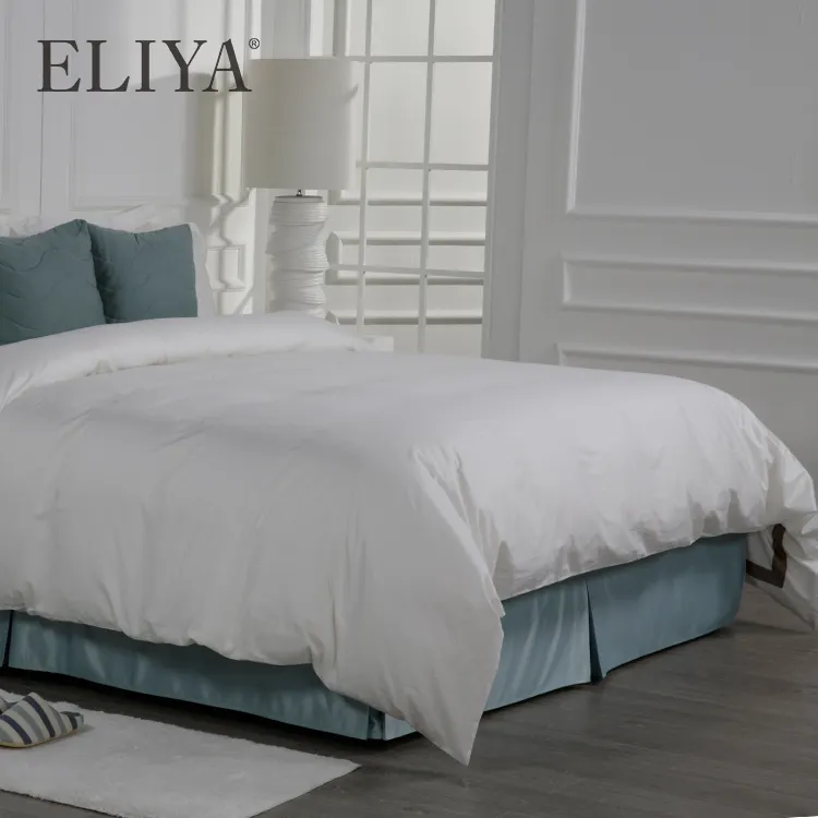 Woven ELIYA Wholesale Hotel Sheets Plain / Jacquard / Stripe / Embroide Manufacturer ELIYA Brand 3