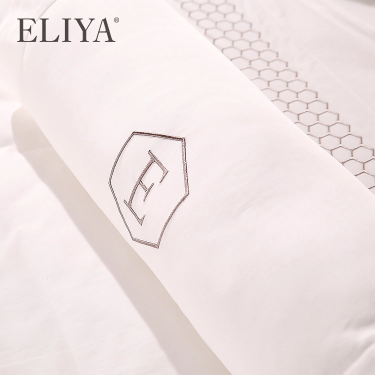 Luxury Hotel Bedding For Presidential Suite Embroidery Beehive Sheet Sets 1