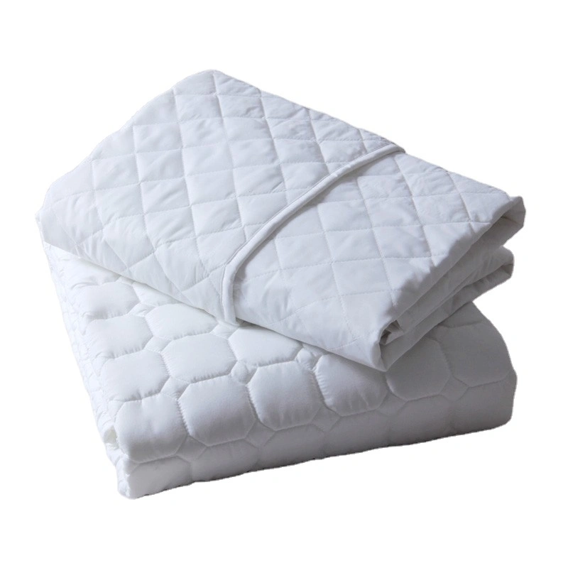 Cotton Polyester Waterproof Quilted Mattress Protector Microfiber Hollow Fiber 1