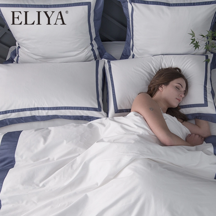 Superior quality Eco-friendly 100% cotton hotel bedding linen set 1