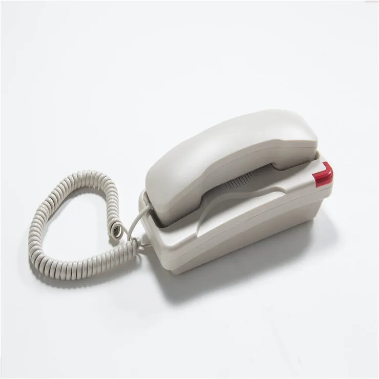 Wall mounted room telephone built in recorder 1