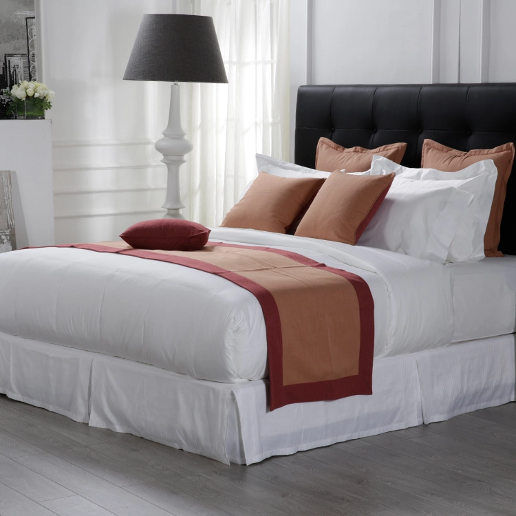 Wholesale Factory Design Bed Runner Throw Bedding Set Bed Tail Towel Hotel Linen 1