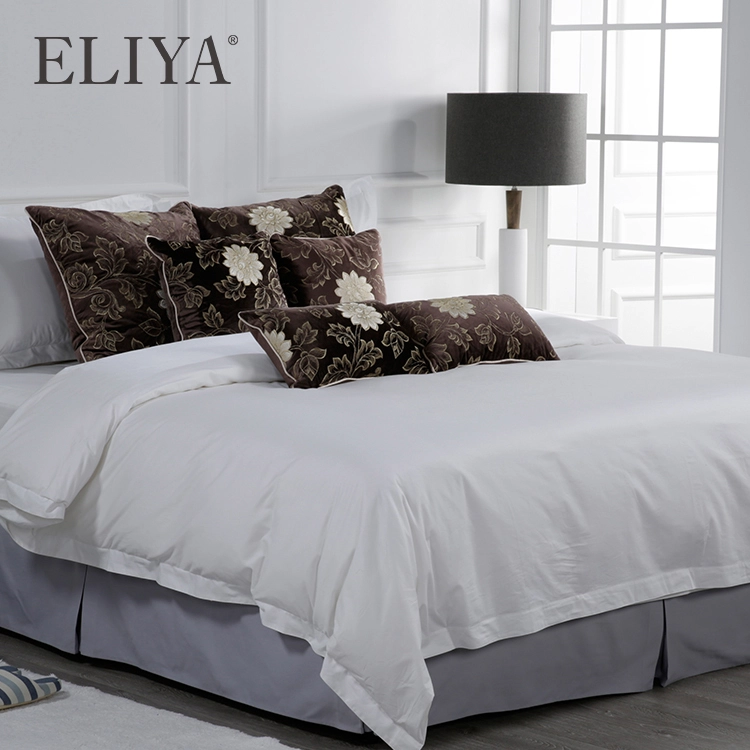 Hot Sale Full Set Bed Room Flat Sheet Cotton Hotel Linens Bedding Sets 1