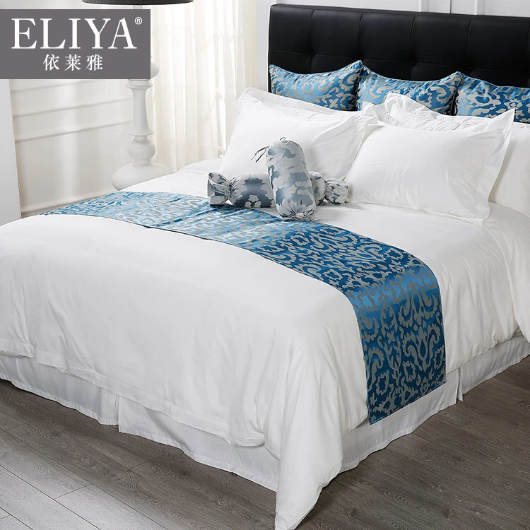 Combed cotton hilton turkey 100cotton bed sheet for hotel bedding set,cvc 220t decorative top bed sheet for hotel 3 star 1