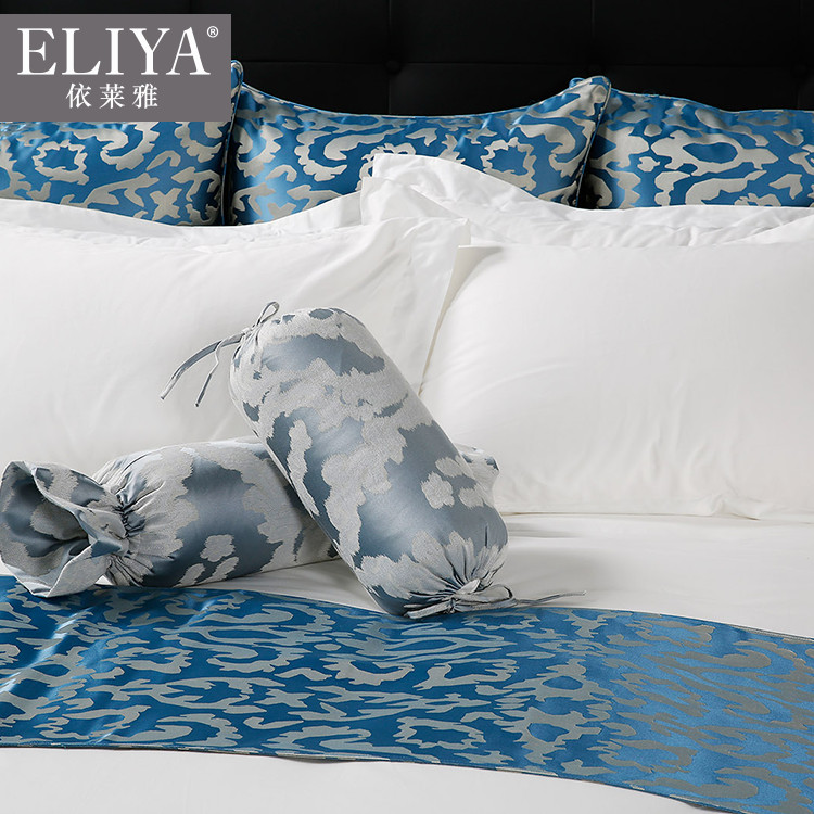 Combed cotton hilton turkey 100cotton bed sheet for hotel bedding set,