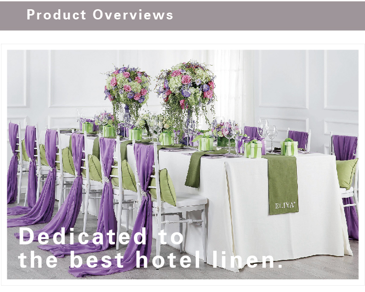 Top Quality Marriott Manteleria Para Boda, 5 Star Hotel Wedding Tablecloth 8