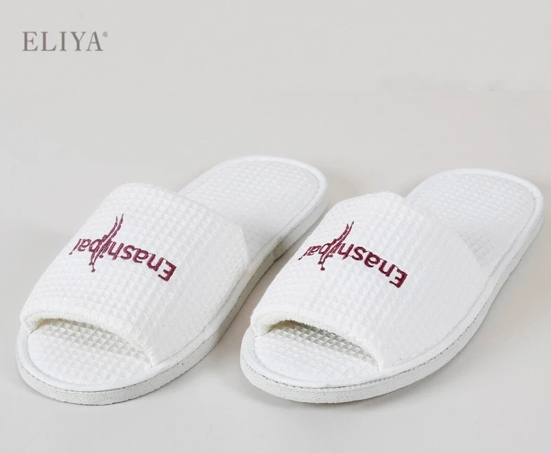 Disposable indoor slippers hotel open toe,disposable slippers women for hotel home supplies 1