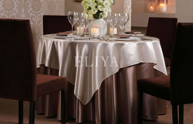 High Quality Luxury Tablecloth Restaurant Linen Table Linen 9