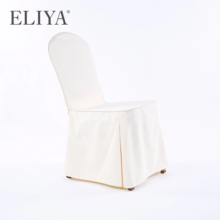 New Product for Hotel White Spandex Wedding Chair Cover 1