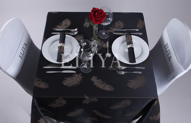 ELIYA Factory Outlet Table Linen Table Cloth 100% Cotton For Hotel 11