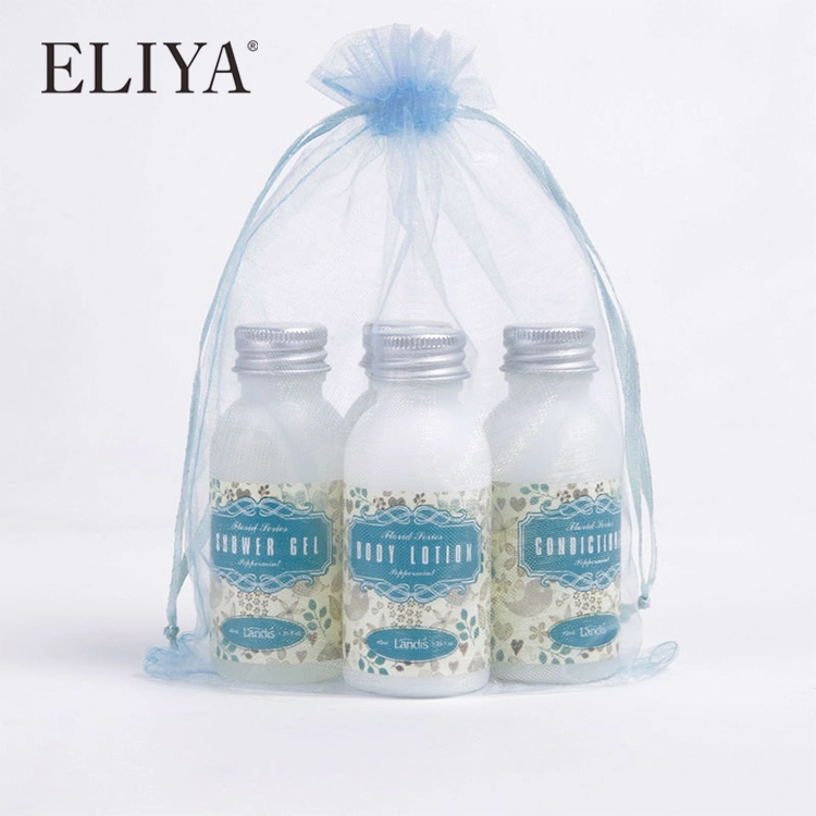 Custom Logo 7Pcs Biodegradable Hotel Bathroom Amenities Kit 1