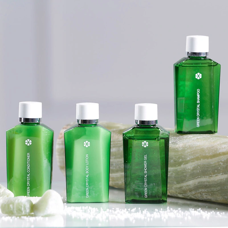 Eco Friendly Packaging Round Soap And Shampoo Hotel Amenities 1