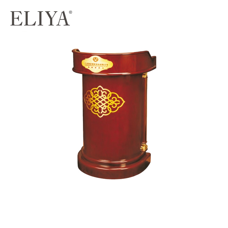Design wooden rostrum podium lectern modern speech stand 1