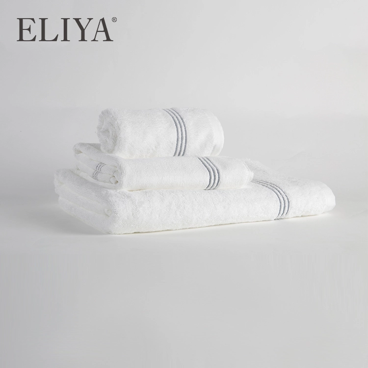 Custom Size Double Hemp Eco Friendly Cotton Wash Terry Spa Towel Face Cloth 1