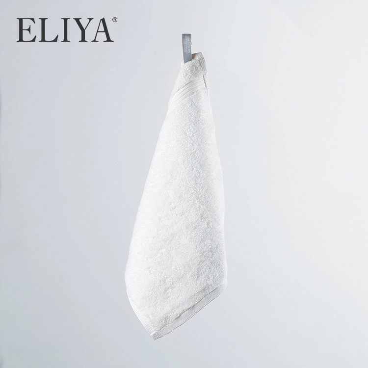 Toalla de hotel blanca de lujo Twenty One de alta calidad 100% algodón para la venta 1