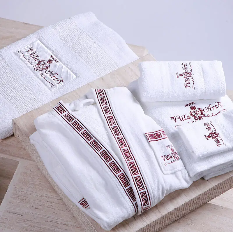 Meilleurs peignoirs d'hôtel de luxe chemise de nuit mature acheter en vrac blanc ou personnalisé ELIYA 2