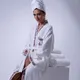 Meilleurs peignoirs d'hôtel de luxe chemise de nuit mature acheter en vrac blanc ou personnalisé ELIYA 5