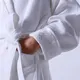 Custom China ODM Microfiber Robe Lined in Terry ELIYA Summer Cotton Women Bathrobe 7