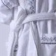 ELIYA Brand ELIYA-EBR003 Kimono Microfiber Robe Lined in Terry 5