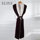 Quality ELIYA Brand Microfiber Robe Lined in Terry Unisex 2