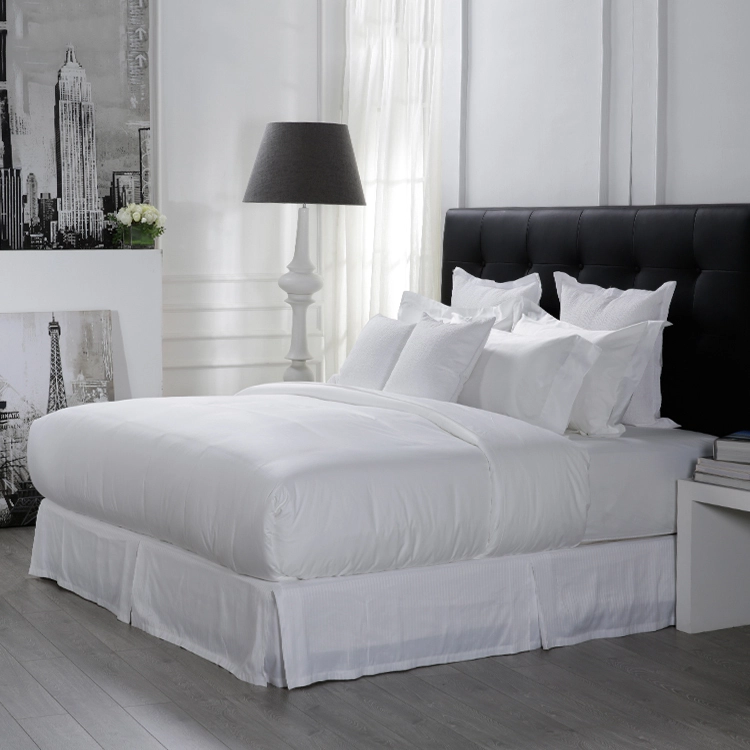 Manufacturing Luxury Hotel 300 Thread Count Bed Sheets Bedding Set Pillow Case Wholesale 1