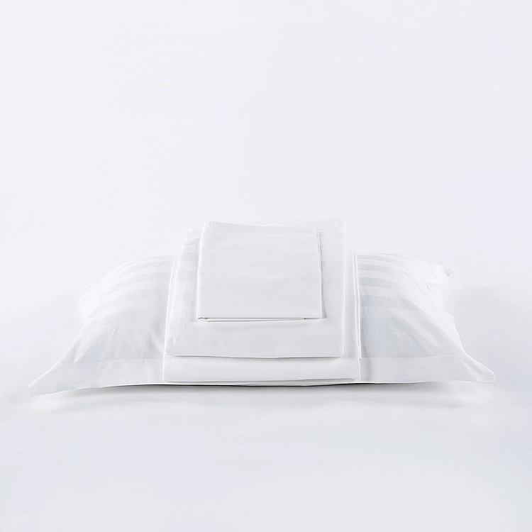 Hot Sale 4 Piece White 100 Cotton Hotel Bedding Set 1