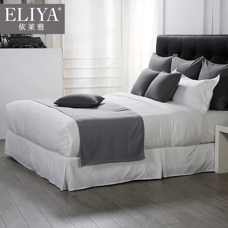 High Quality Hilton Hotel Bedding Set Comforter Bed Cover/Sheet/Linen/Duvet 1
