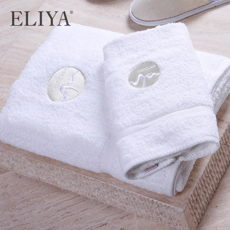 Modern Hotel First Class Cotton Towel Absorbent Bath Mat For Bathroom 1