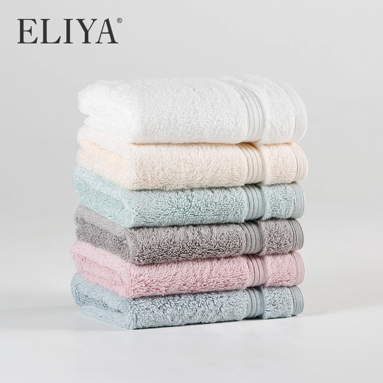 New Dobby Border Gesichtstuch, 100% Cotton Luxury Design Towel 1