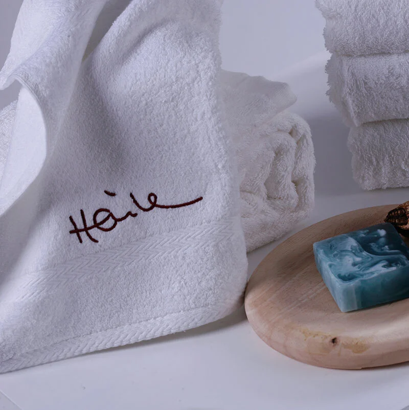 Toalla de baño gruesa para hotel de lujo, toallas de cara de bebé 100% algodón 1