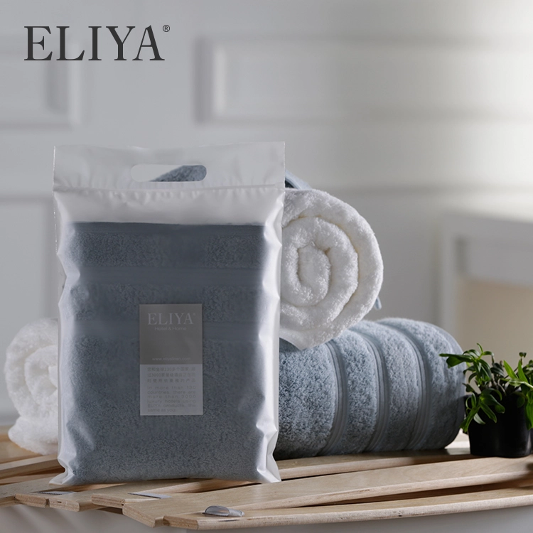 Wholesale Luxury 5 Star Hotel Set 100 % Cotton White Bath Towel For Gift 1