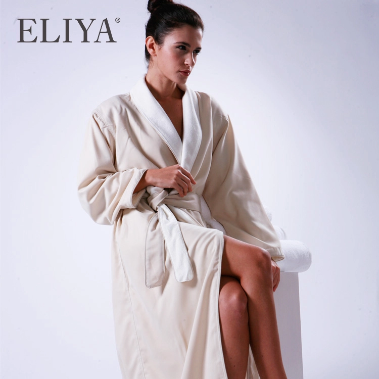 ELIYA ladies hooded bathrobe/ sheraton hotel bathrobe 5 star 1