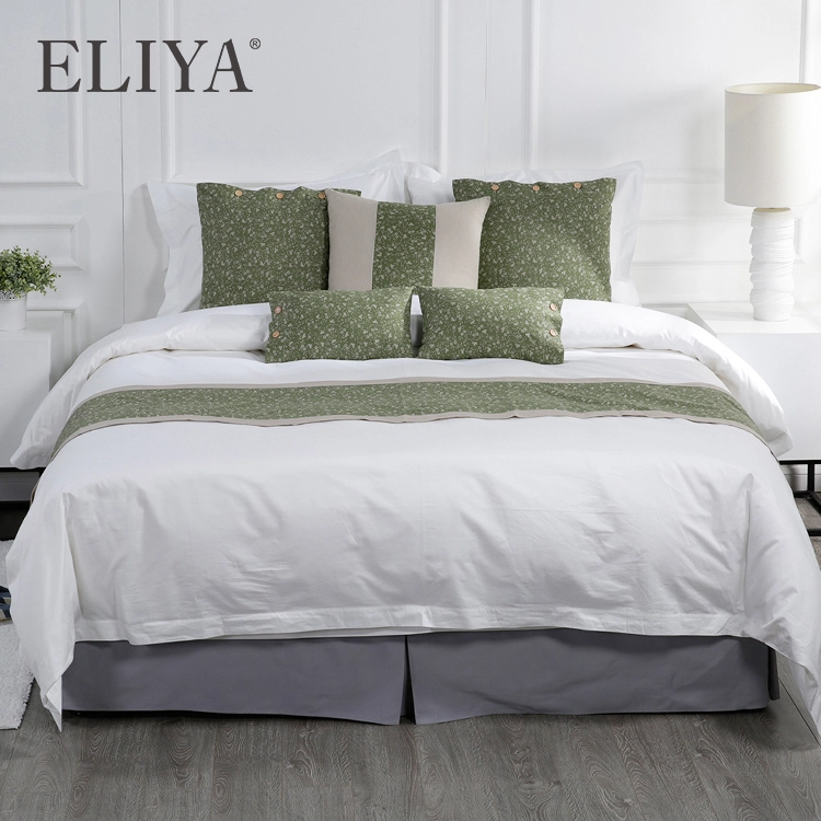 Fast Delivery Custom Logo Designer Bedding Sets Bed Sheet Bed Runner Bed Skirt Manufacturer 1
