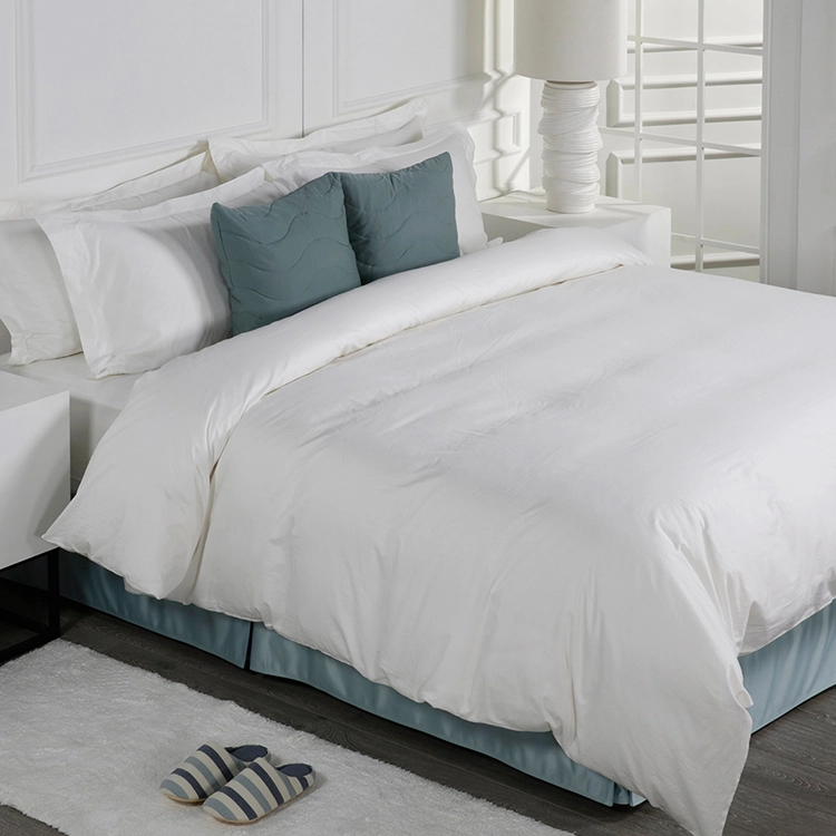 Hotel Textile White 800T Duvet Cover Set 4Pcs Luxury Bedding Sets 1