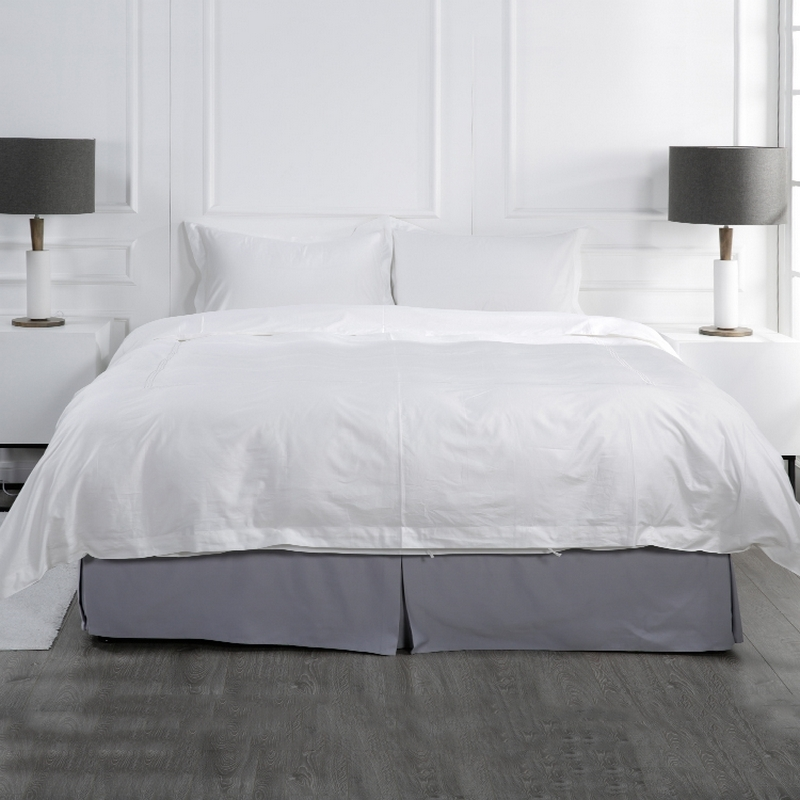 Venta al por mayor Hotel Designers Sheets 100% algodón King Size Sheet Bedding Set Funda nórdica 1