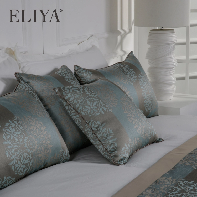 Super Quality Customized 400Tc Plain White 4 Pcs Bed Hotel Linen 1