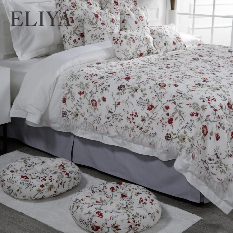 1200 Count Bedding Set Bed Sheets Plain Sateen Soft Flat Sheet On Sale 1