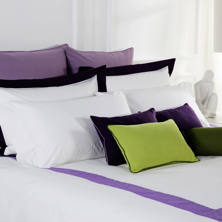 Hotel Loyal King Size Luxury Linen Sheets Color Designer Bedding Set 1