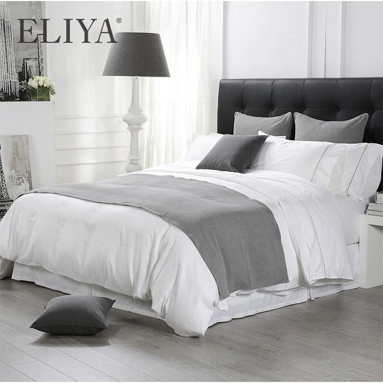 Hotel bedding set bed sheets cotton pillowcase for hotel and hospital 1