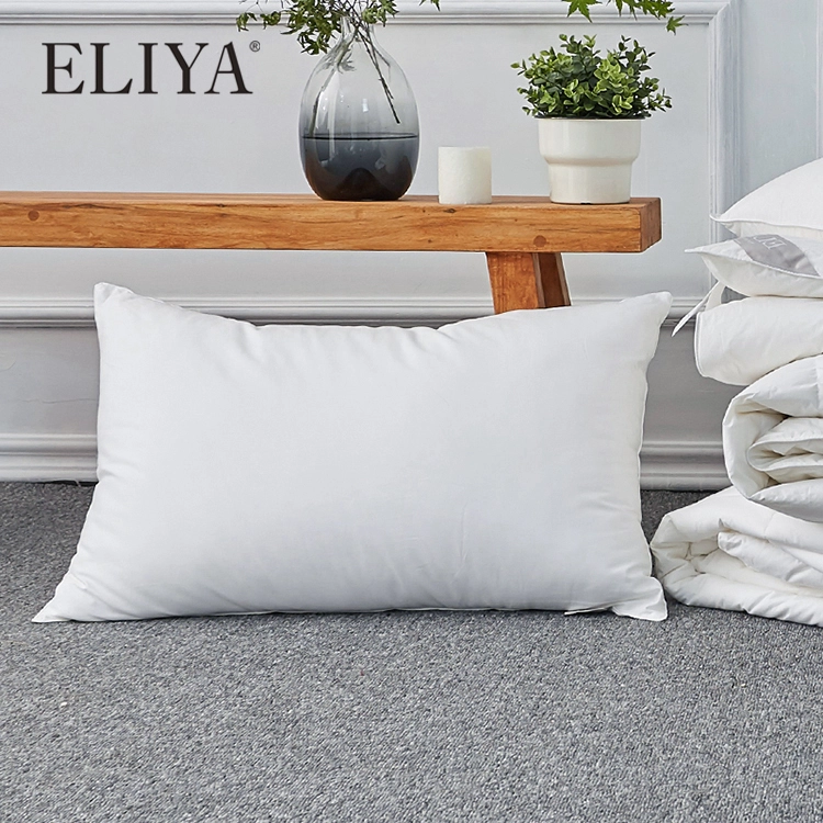 High Quality 1200g Microfiber Sleeping White 5 Star Hotel Pillow For Sale 1