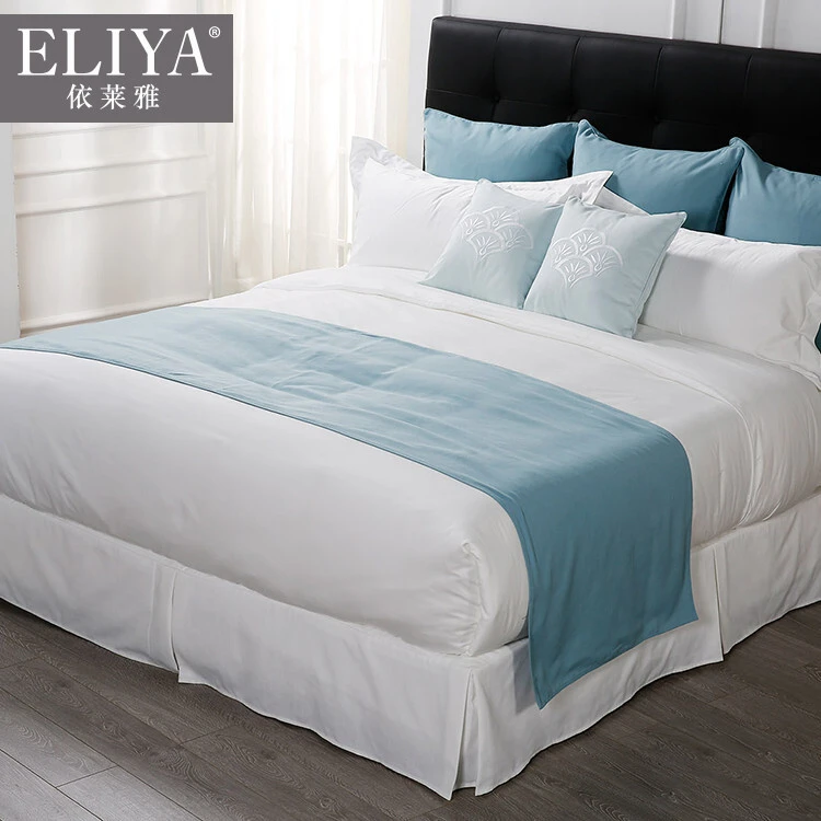 Hotel luxury bed sheets set- 1800 series platinum top quality queen 1