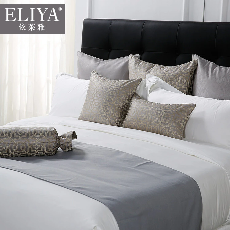 5 star comfy stripe pattern hotel woven cotton bed sheet,latest bed sheet designs satin strip hote 1
