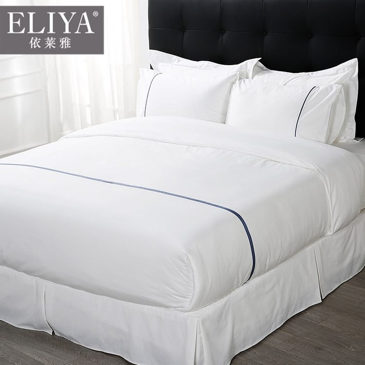 Professional custom private label hotel bedding linen sets ,soft home goods cotton bedding hotel 1