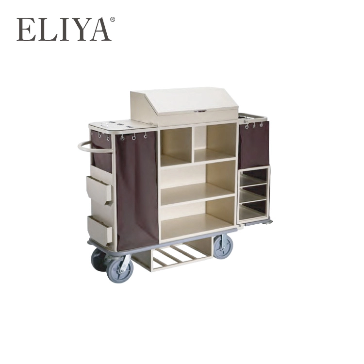 Luxury hotel trolley room service cart 1