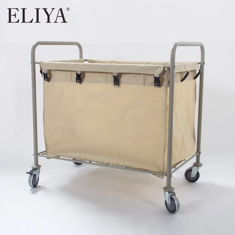 Luxury Hotel Laundry Trolley / Hotel Linen Trolley / Housekeeping Cart 1