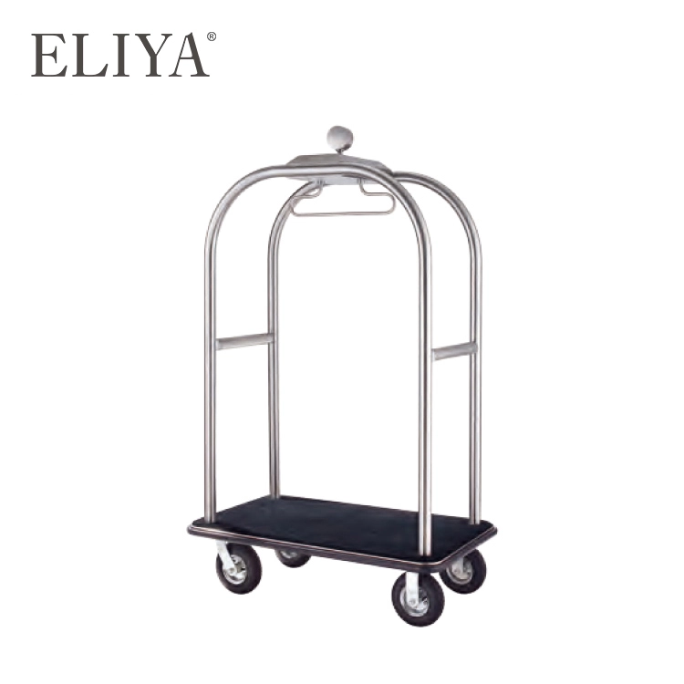 Luxury 5 star hotel lobby equipment trolley luggage cart 1