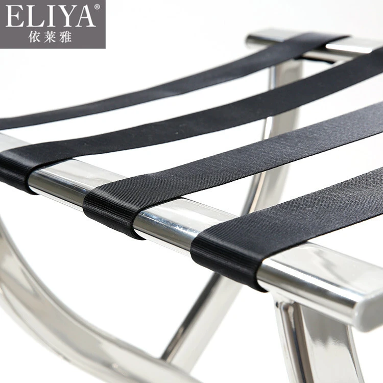 Hotel Metal Luggage Rack Heavy Duty Stainless Steel Material Good Quality 1