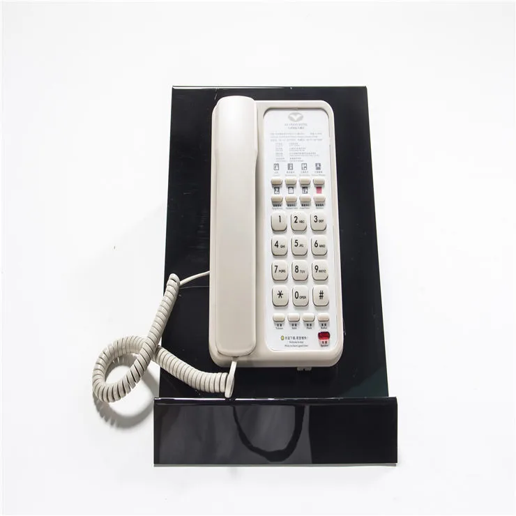 Aparato de teléfono en la habitación del hotel, aparatos de teléfono para línea fija 1