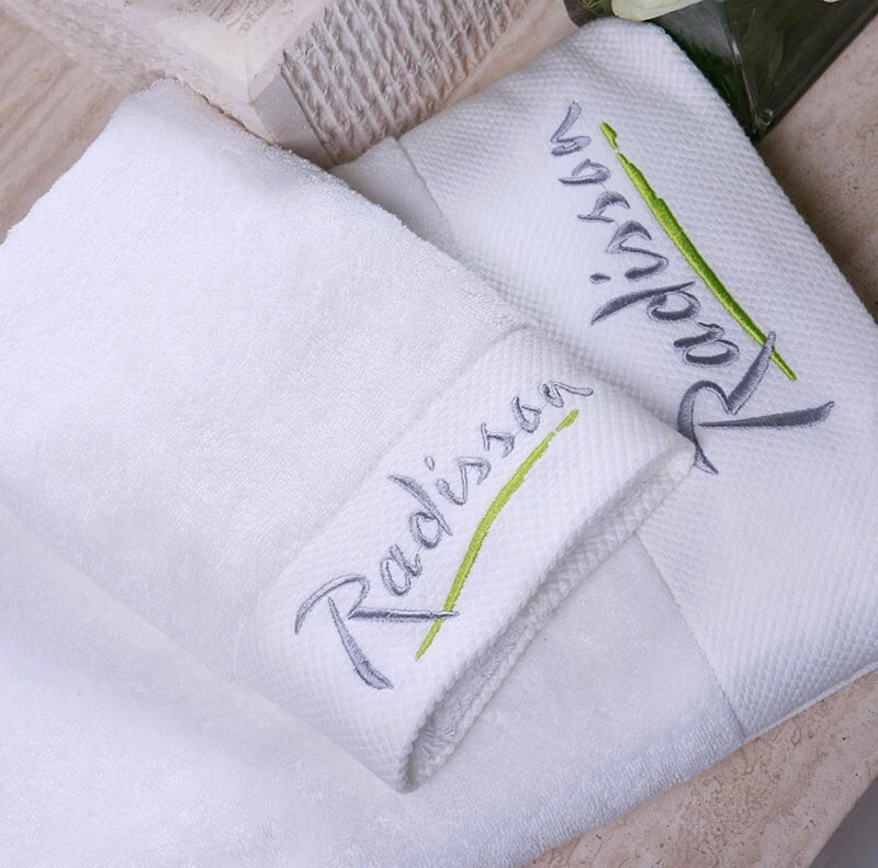 Manufacturing Designer Towel 16s 100% Cotton Bath Towel with Logo Custom 1