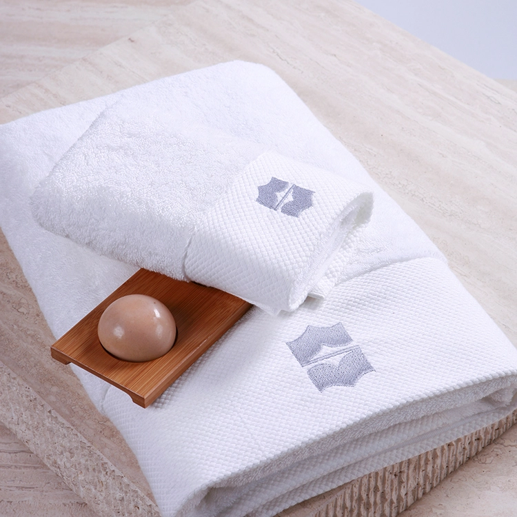 ELIYA 5 Star Hotel 16S 100% Cotton White Towels Bath Soft Spa Towels 1